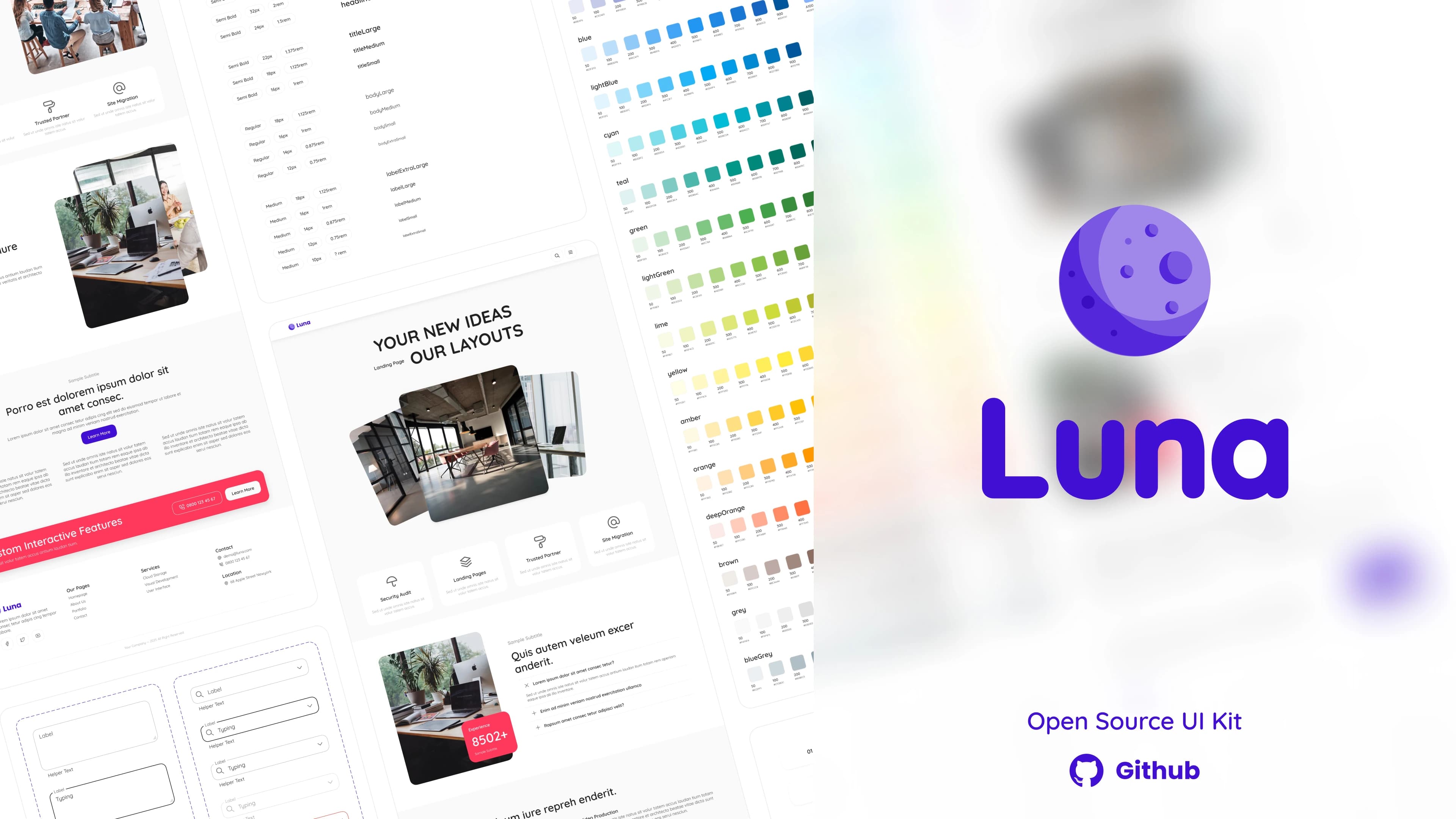 Luna UI Kit